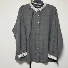 サマンサモスモス　新品タグ付き　シャツ　ブラウス　レース