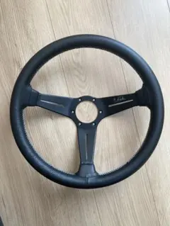 最終値下げ！！!当時物！絶版！　NARDI　nardi　ナルディ　ステアリング FET NARDI CLASSIC LEATHER 36φ ] 360mm スエードレザー ブラック