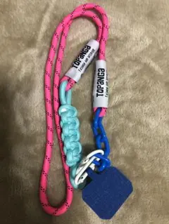 スマホショルダー　ネックストラップ　スマホストラップ　120cm ピンク　ブルー