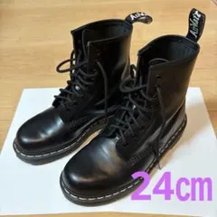 ドクターマーチン　1460 ホワイトステッチ 8 ホール ブーツ　24㎝