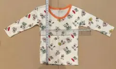 プーさん　長袖肌着　80cm