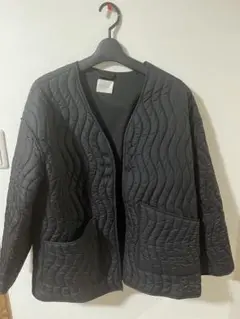 agawd ブラック Wavy line blouson