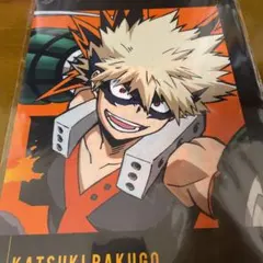 ヒロアカ 一番くじ クリアファイル＆ステッカーセット 爆豪勝己