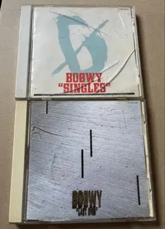 ボウイ　boowy LAST GIGS とSINGLES 2個セット