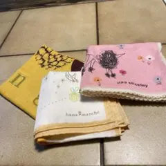 lisa stickley & hana marche ハンカチセット