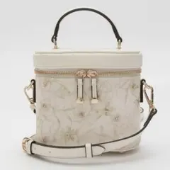 A*様 RANDA 2WAY フラワー刺繍バニティバッグ