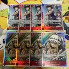 ワンピースカード モンキー・D・ルフィ トラファルガー・ロー sr セット