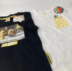 男の子　半袖　トップス　Tシャツ　セット　ミニオン　ユニクロ　110のサムネイル