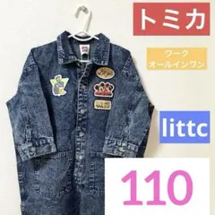 【新品】リトシー トミカ★コラボ オールインワン デニム ディズニー ミッキー
