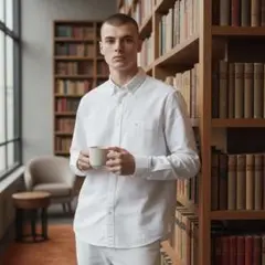 無印良品 ホワイトボタンダウンシャツ