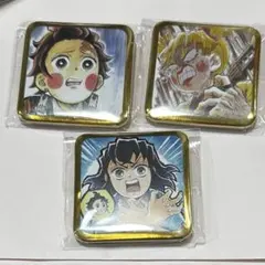 鬼滅の刃 ufotableDINING 缶バッジ 遊郭編 炭治郎 善逸 伊之助