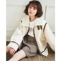 【INGNI】ボアブルゾン