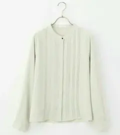 Honeys♡ピンタックブラウス ミントグリーン 新品Mサイズ
