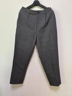 GU グレーチェック スラックス パンツS