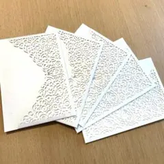 ディズニー　シンデレラ　封筒　手紙　ケース　5枚セット