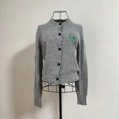 Mardi Mercredi ロゴ入 カシミア入 ニットカーディガンのサムネイル