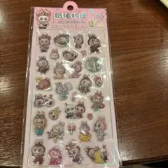 ラブブ　ボンボンドロップシール 3D ぷっくりシール