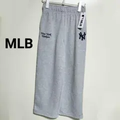 しまむら MLB NY ニューヨーク ヤンキース 刺繍 スウェットパンツ グレー