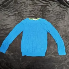 グローバルワーク 青色 セーター XL 130cm
