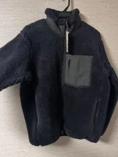 新品タグ付き UNIQLO 暴風フリースジャケット ネイビー Mサイズ