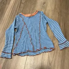 MY LITTLE WONDER ボーダー 長袖カットソー