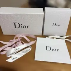 ディオールDiorギフトボックス　ショップ袋　リボン　まとめて