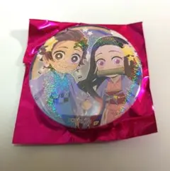 鬼滅の刃　星座 2022年　缶バッジ　炭治郎＆禰豆子　ホロ