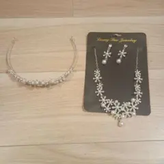 Liang Liou Jewelry ネックレスとイヤリングセット