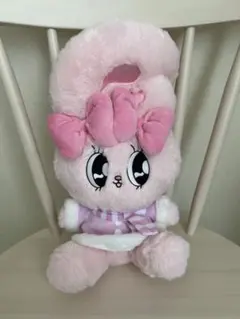 エスターバニー　ホリデーマフラーBIGぬいぐるみ　ピンク　【圧縮せずに発送】