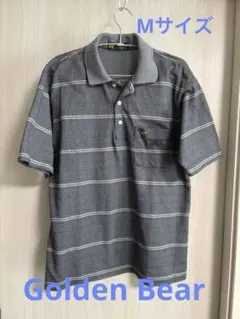 ③美品 Golden Bear ゴールデンベア ポロシャツ メンズ Mサイズのサムネイル