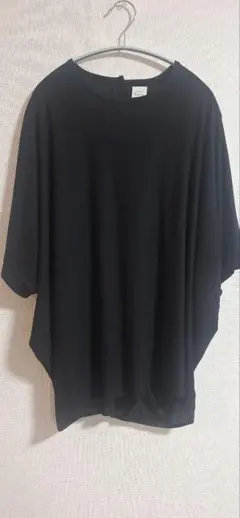 新品☆Heart Market ☆ 半袖ドルマン チュニック ブラック