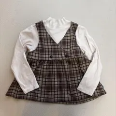 女の子　トップス　裏起毛　ムージョンジョン　140