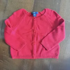 babyGap 赤いカーディガン 0-6ヶ月
