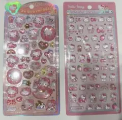 ハローキティ うるちゅる　ボンボンドロップ　ミニ　シール　2シート