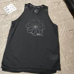 ナイキ マイラー フューチュラ タンクトップ 黒 L ランニング　風車