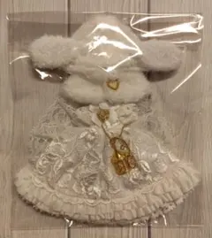 恋鞠堂様 ドールドレス アウトフィット 白色 オビツ11等兼用サイズ