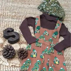 レトロン サロペット XS 80cm 90cm ムチャチャ