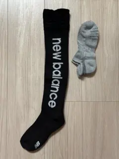new balance レディース ロングソックスとショートソックスセット