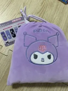 KUROMI 6足セット ソックス 紫 23〜25cm