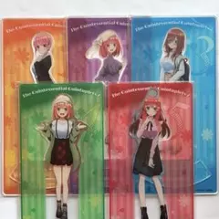 五等分の花嫁　ロフト　アクリルスタンド　一花　二乃　三玖　四葉　五月