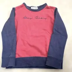 大特価！べべ　綿100%薄手トレーナー110㎝サイズ