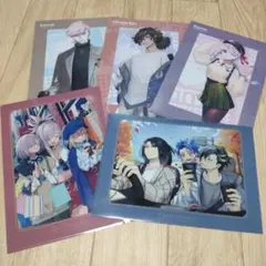 【5枚】FGO フェイト Fate/GrandOrder  クリアファイル