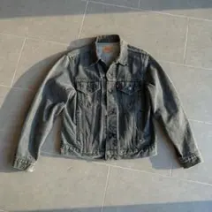 80s リーバイス 70506 USA製 先染め ブラック 42R