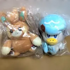 一番くじ 　ポケモン　２点　　C賞 クワッス　パモ　ぬいぐるみ
