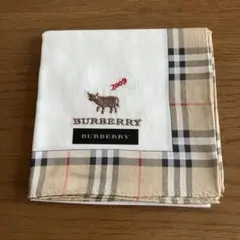 BURBERRY チェック柄ハンカチ 2009年デザイン