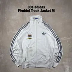 00s  トラックジャケット ファイヤーバード L 黒×白 ジャージ 00s adidas トラックジャケット ファイヤーバード L 白×黒 ジャージ