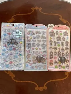 【正規品】うるちゅるポップシールセット 3パック