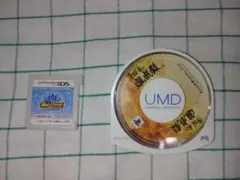 ニンテンドー3DSとPSPソフト2点　パッケージなし
