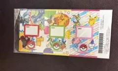 ポケモン デコシール ステッカー お名前シール