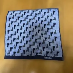 renoma 猫柄 ハンカチ